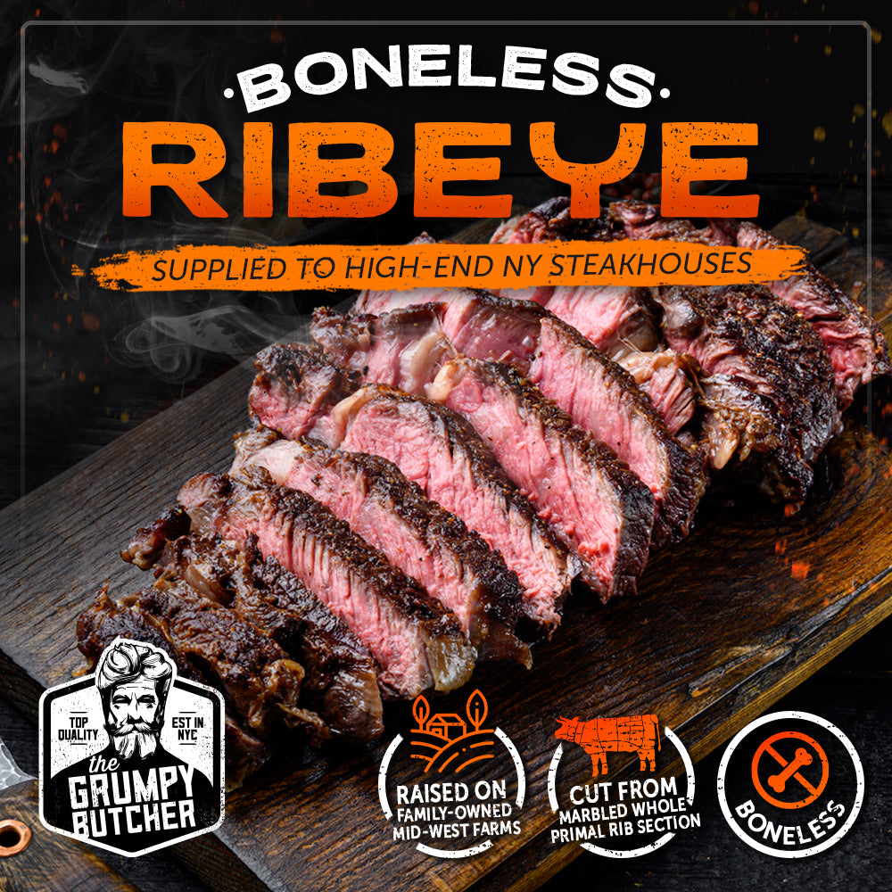 Uncut Beef Ribeye Steak Slab - 5.0 lb - Uncut Ribeye Steak Slab