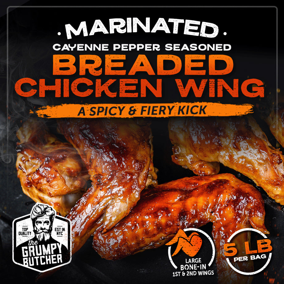 Fully Cooked Spicy Chicken Wings lb Family Pack – Den's Hot Dogs