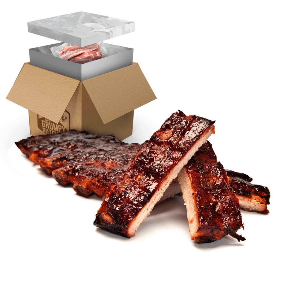 KG's BBQ 3pk 2lb. Baby Back Ribs Competition Style