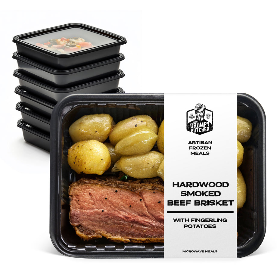 Grumpy Butcher Premium Prepared Meals: Smoked Beef Brisket