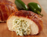 Grumpy Butcher Bacon Wrapped Stuffed Chicken Breasts - Variety Set of 6