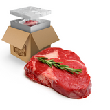 Wholesale Ribeye Steaks, Frozen -  14 - 16 oz each, 12/case