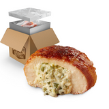 Chicken breast wrapped in bacon stuffed with jalapeno cream cheese