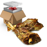 wholesale lamb shanks cooked sous vide, frozen